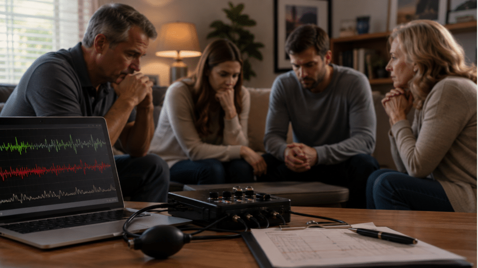 Lie detector test for family questions
