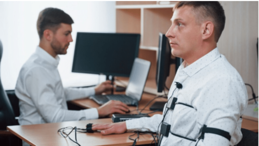 Professional polygraph testing equipment